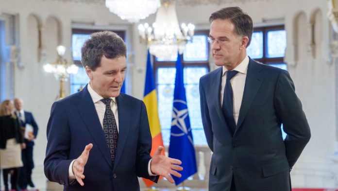 Nicuşor Dan şi Mark Rutte Securitatea României, în centrul discuțiilor dintre Nicuşor Dan şi Mark Rutte