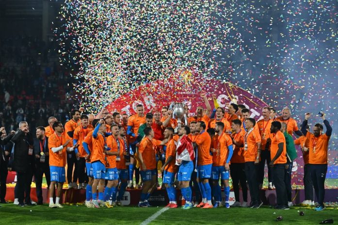 finala Cupei României 2 Universitatea Craiova a câștigat Cupa României, după o finală dramatică la Sibiu